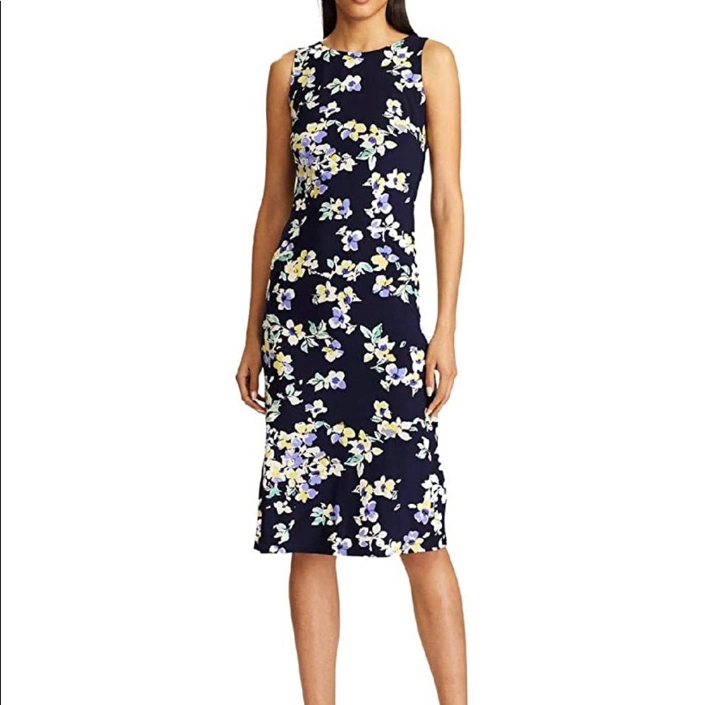 American Living Kona Floral Print Sheath Dress NWT